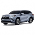 Накладки на задний бампер Toyota Highlander 2019-2022